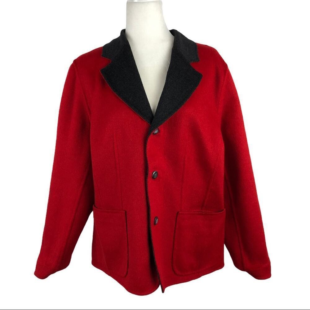 Pendleton Womens Reversible Colorblock Merino Woo… - image 8